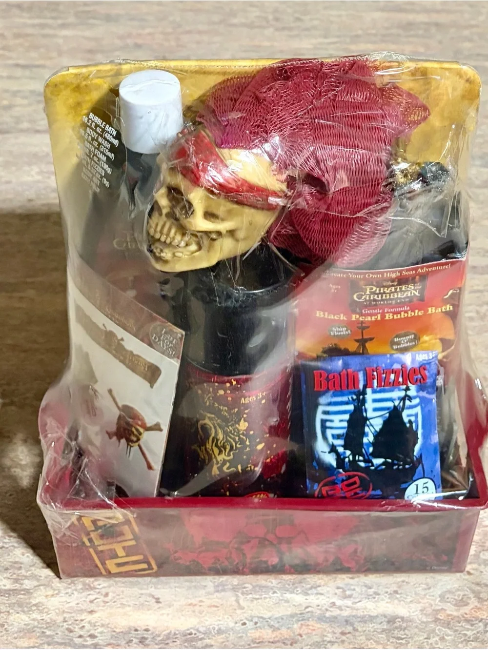 Disney’s Pirate of the Caribbean Pirate’s Bounty Bath set